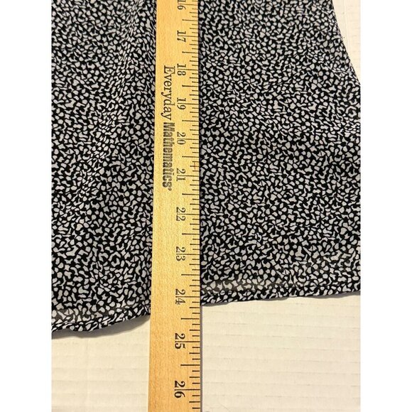 1.State V-Neck Long Ballon Sleeve Cuff Smock Sheer Blouse Career Wear Small - Picture 9 of 13